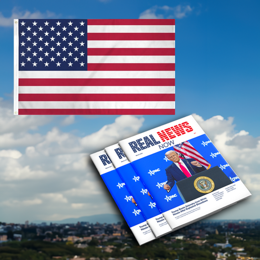 USA Flag w/ Magazine Trial