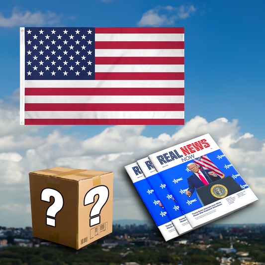 USA Flagw/ Magazine + Mystery Gift Trial